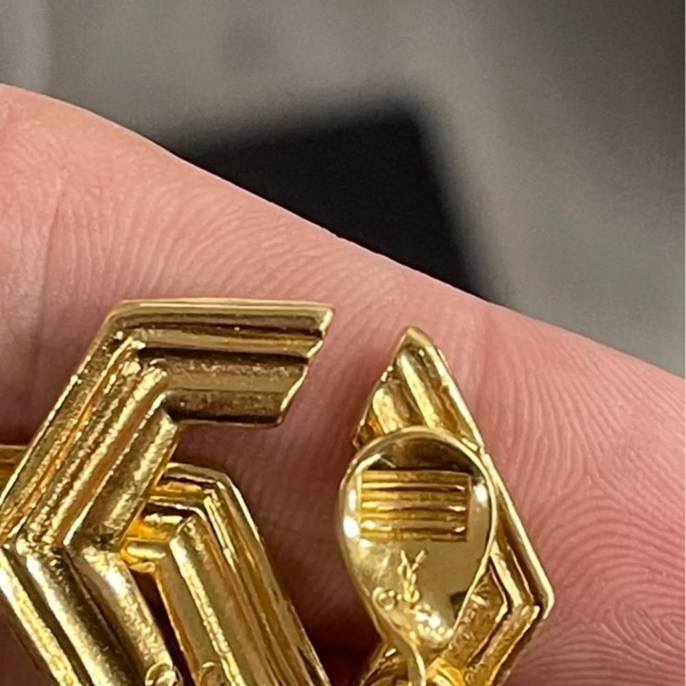 YSL click earrings